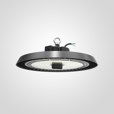 Luz LED de baía alta com protetor de sobretensão de 6KV 200W IK09 Resistência ao impacto 60°/90°/120° Ângulo do feixe