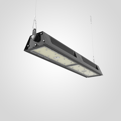 Alumínio ligado LED linear alta baía 5000K 480W RAL 9017 preto