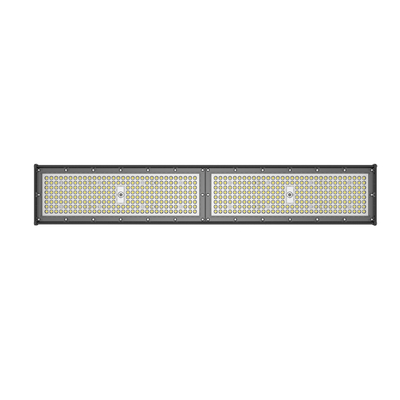 RAL 9017 Luz de baía alta linear preta com 100000 horas de vida útil e temperatura de cor 3000K / 4000K / 5000K / 5700K / 6500K