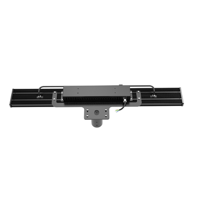 Lâmpada LED de baía alta linear com cor padrão RAL 9017 preta e ≥ 90% de eficiência energética Certificado CE/RoHS CRI 80 Opcional